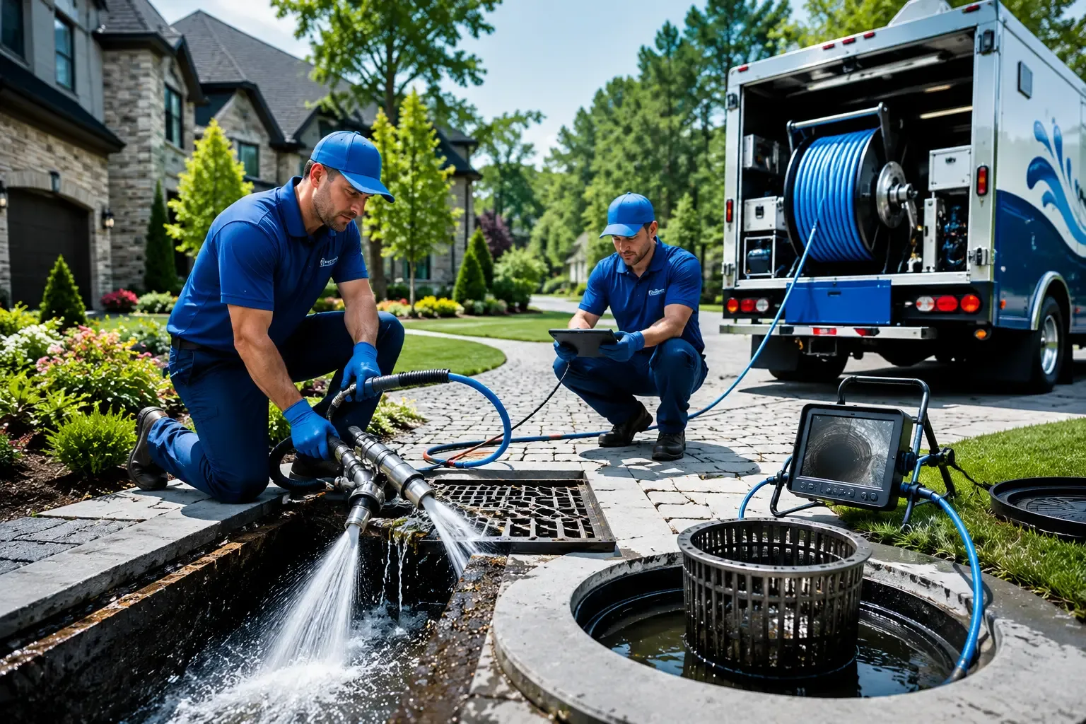 Local outdoor drain cleaning professionals in Milford, NE